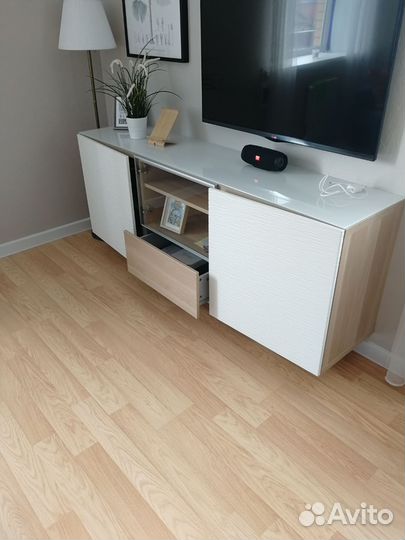 Тумба под тв IKEA бесто 180 см