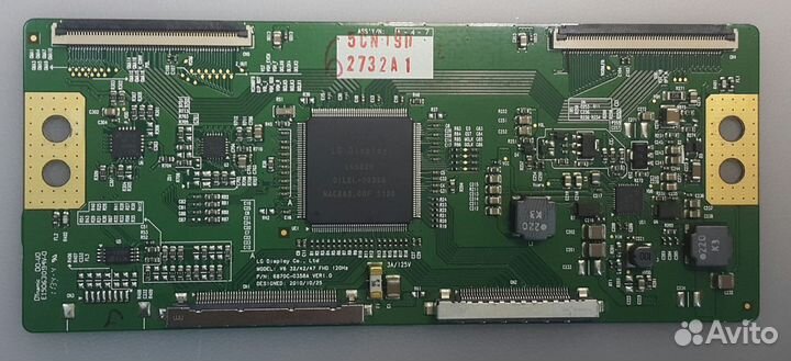 Телевизор LG 42LW650S в разборе