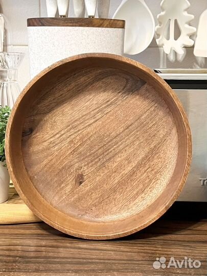 Блюдо из дерева маного, H&M Home