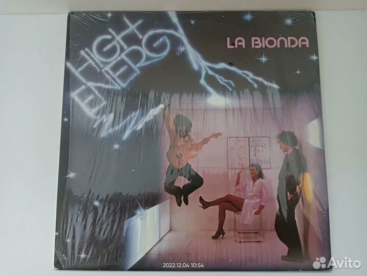 LP LA bionda - high energy (italy sealed)