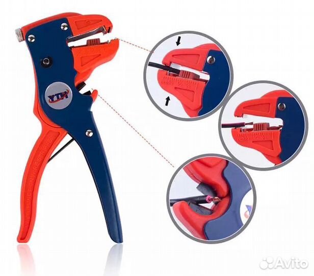 Для зачистки изоляции проводов