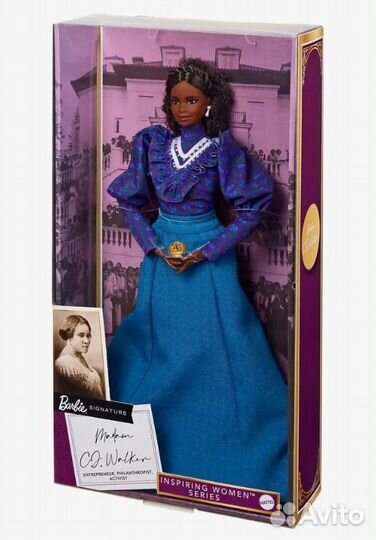 Barbie Кукла madam C.J.Walker InspiritWomanSeries