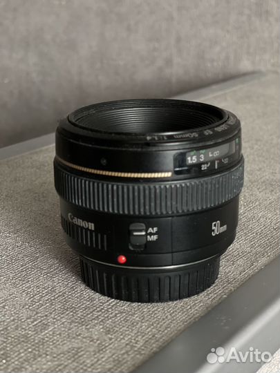 Объектив canon 50mm 1 4