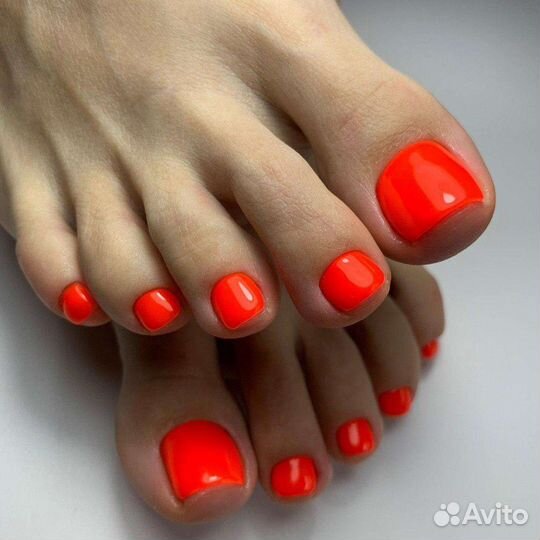 Комбинированный педикюр