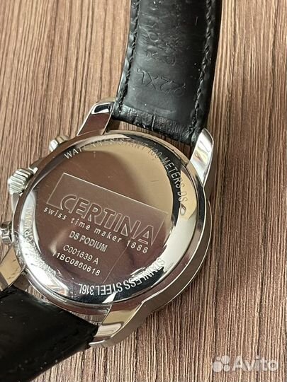 Часы Certina DS GMT