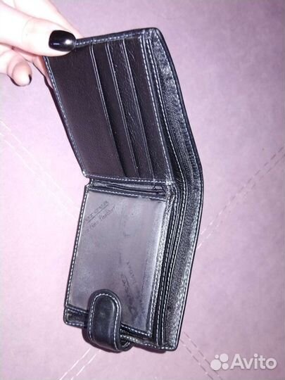 Кошелек мужской натуральная кожа