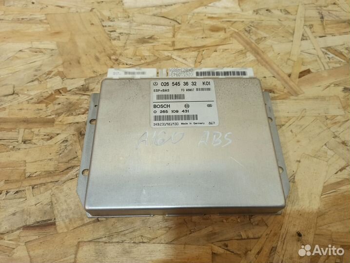Блок управления ABS Mercedes Benz A160