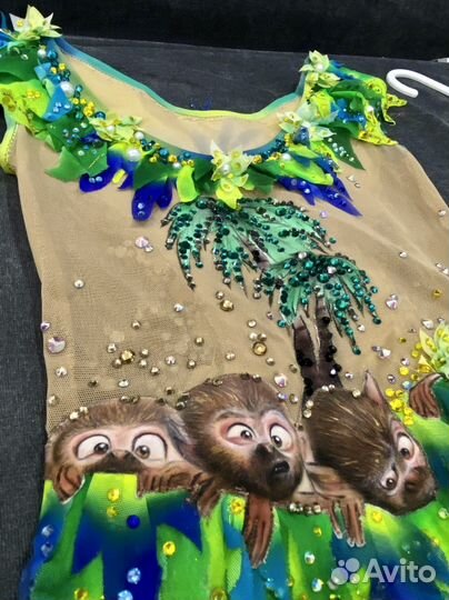 Купальник для художественной гимнастики 122