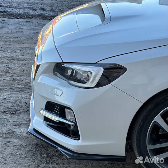 Передний сплиттер, губа для Subaru Levorg VM 14-17