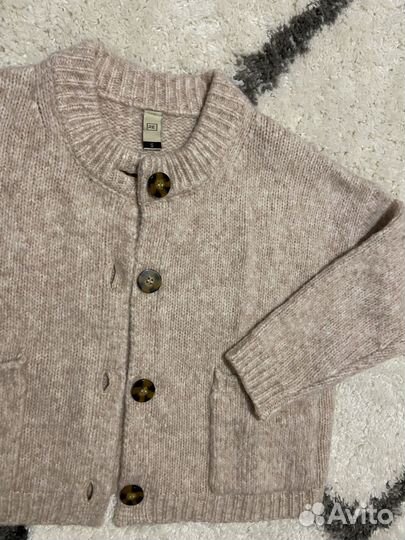 Кардиган оверсайз короткий s