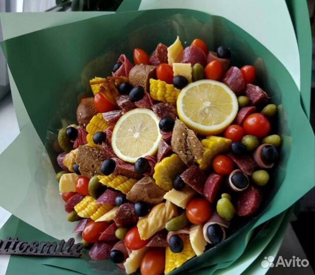 Мужские букеты съедобные