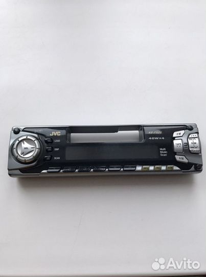 Нецветная панель автомагнитолы JVC