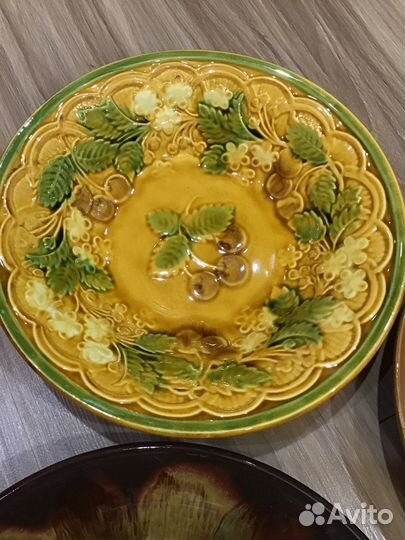 Тарелки зик фаянс