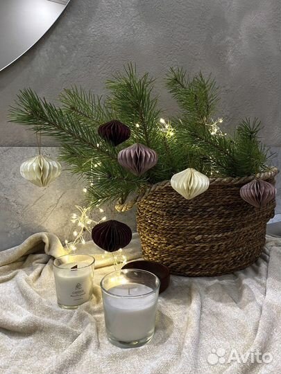 Елочные украшения аналог h&m home zara home