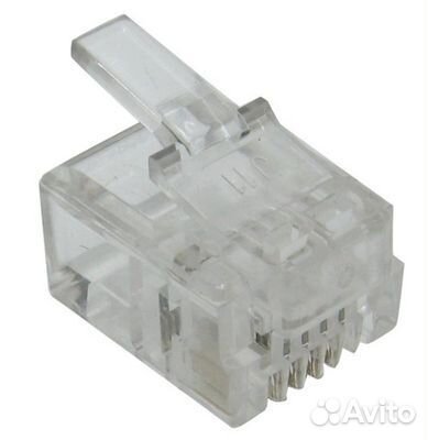 Коннектор RJ-12 6P4C