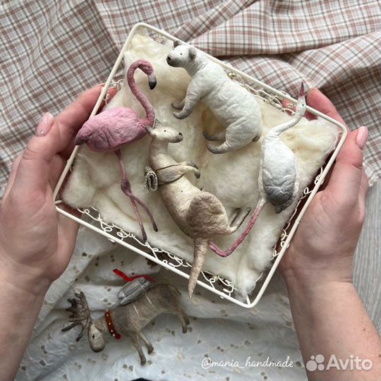 Ватные игрушки