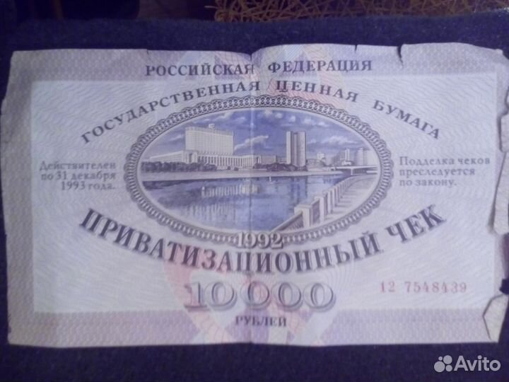 Ваучер, приватизационный чек