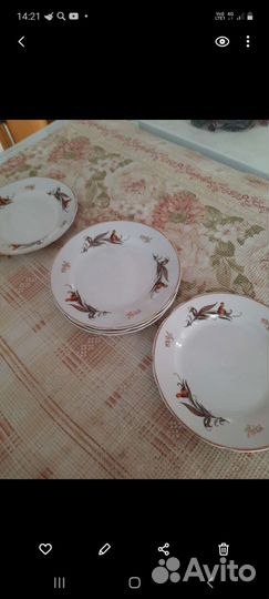 Тарелки закусочные новые