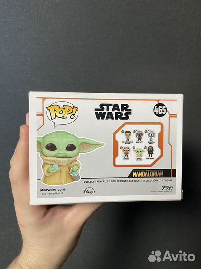 Funko POP Grogu with cookies #465
