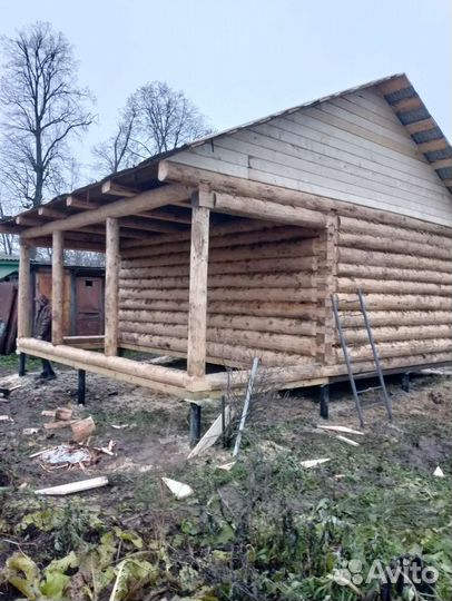 Срубы бань любых размеров