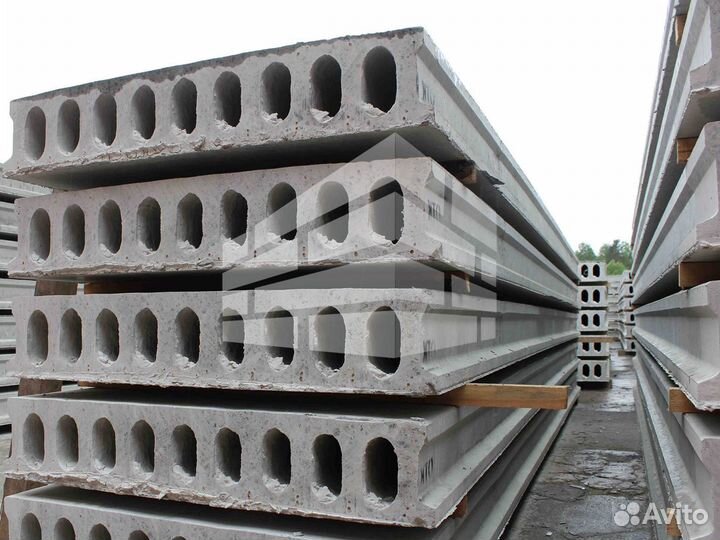 Плиты перекрытия пустотные пб 62-6-8 жби на заказ
