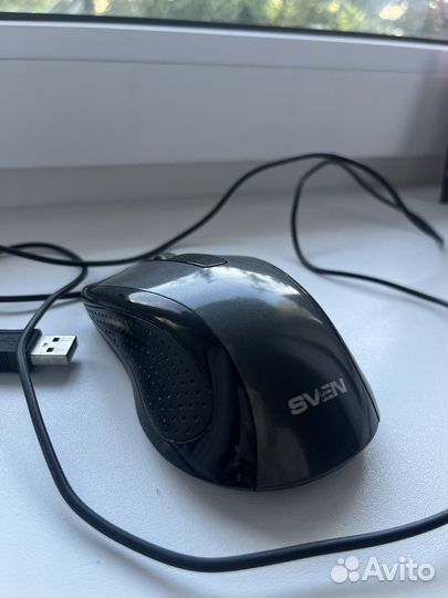 Мышь проводная sven
