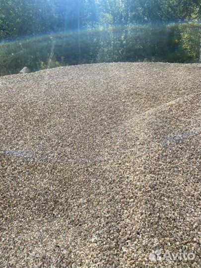 Щебень, песок