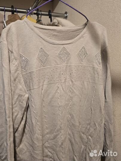 Кардиган,свитер, платок