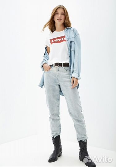 Футболка белая Levi's (XS/S)