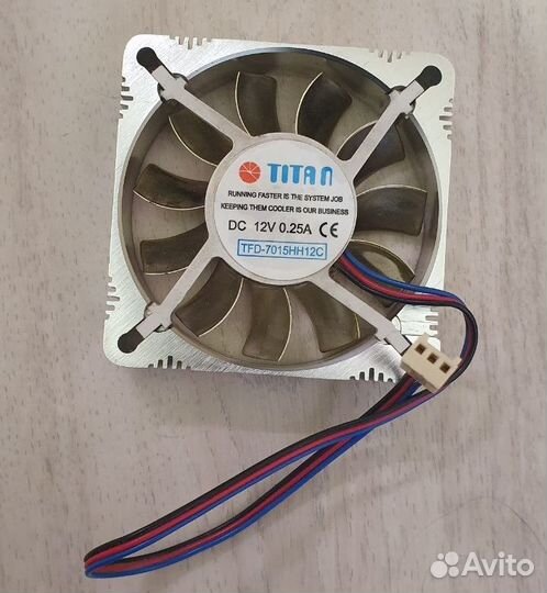 Вентилятор для пк 70х70 Titan