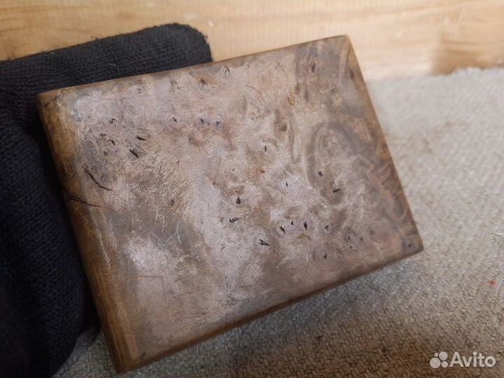 Ст31 Портсигар кап или карельская береза 19 век