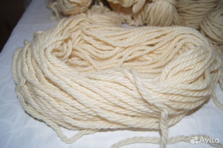 Толстая шерсть для ручного вязания