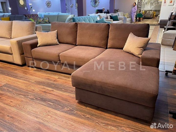 Большой угловой диван / диван новый