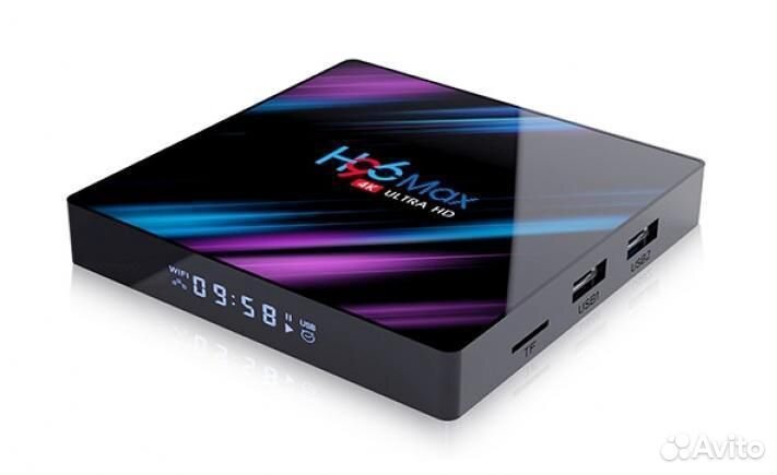 Смарт тв приставка H96 max 4/32GB