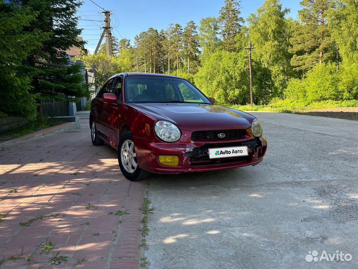Subaru Impreza 1.5 AT, 2002, 282 000 км