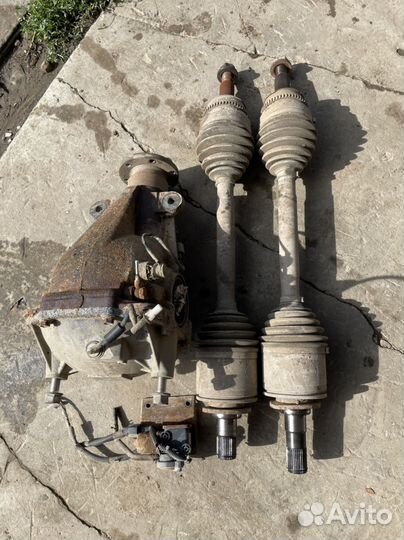 Задний редуктор с блокировкой Mitsubishi Pajero 4