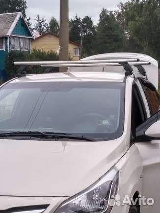 Дуги на крышу солярис. Киа Рио