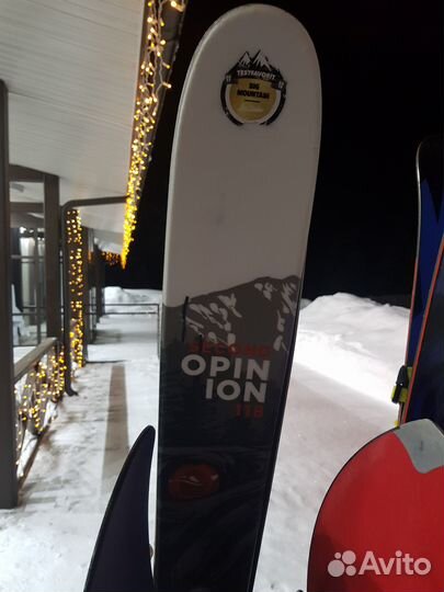 Горные лыжи фрирайд Extrem opinion 187