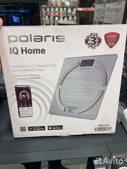 Весы напольные polaris 1886 iq home