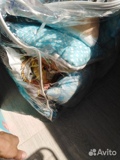 Подушки-бортики для кроватки