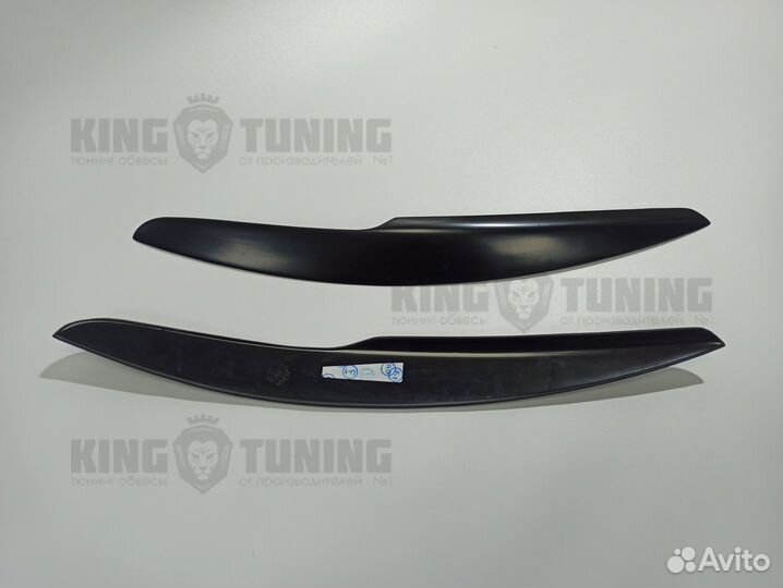 Накладки на фары Volkswagen Polo 5 2009-2016 гляне