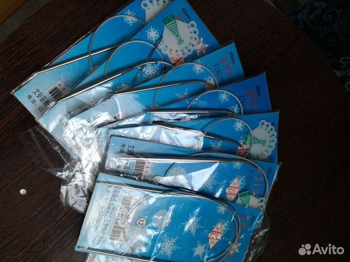 Спицы для вязания круговые