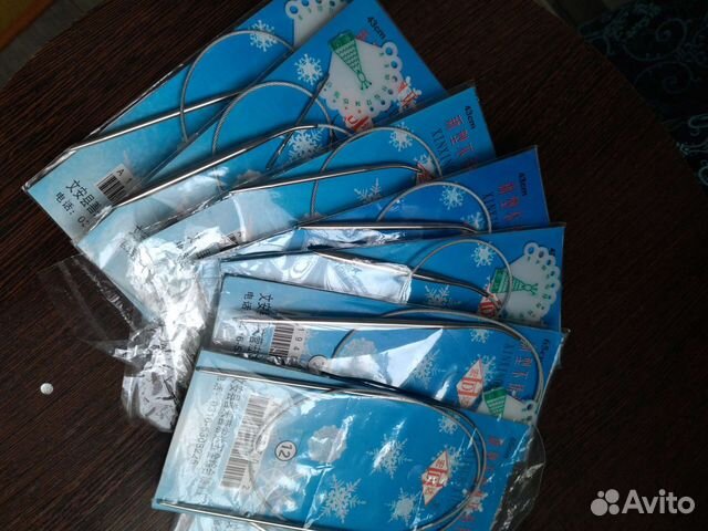 Спицы для вязания круговые