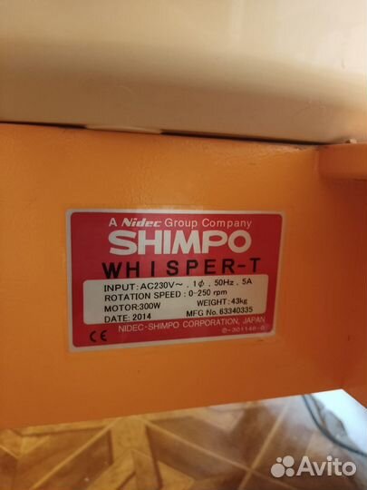 Гончарный круг shimpo Whisper-t