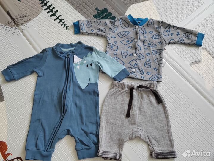 Вещи на мальчика от 0 до 3 месяцев