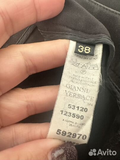 Брюки Versace, Galliano