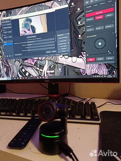 Вебкамера Obsbot tiny 4k