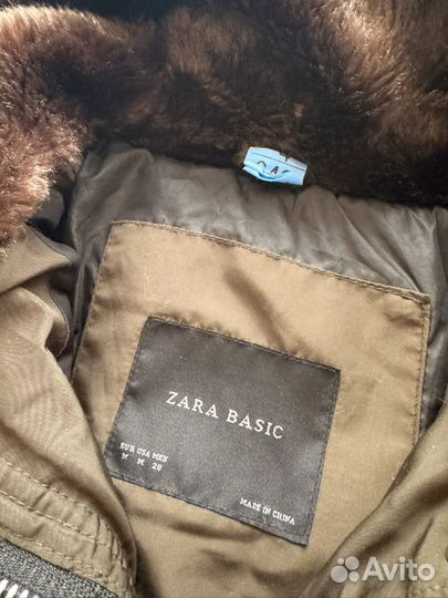 Пуховик зимний женский 46 48 zara