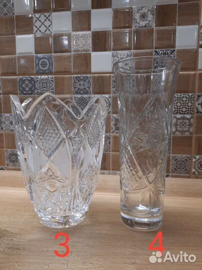 Хрустальная посуда советская СССР