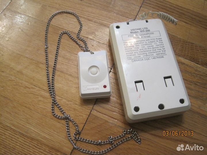 Подача радио сигнала тревоги Visonic WR-200*Бартер
